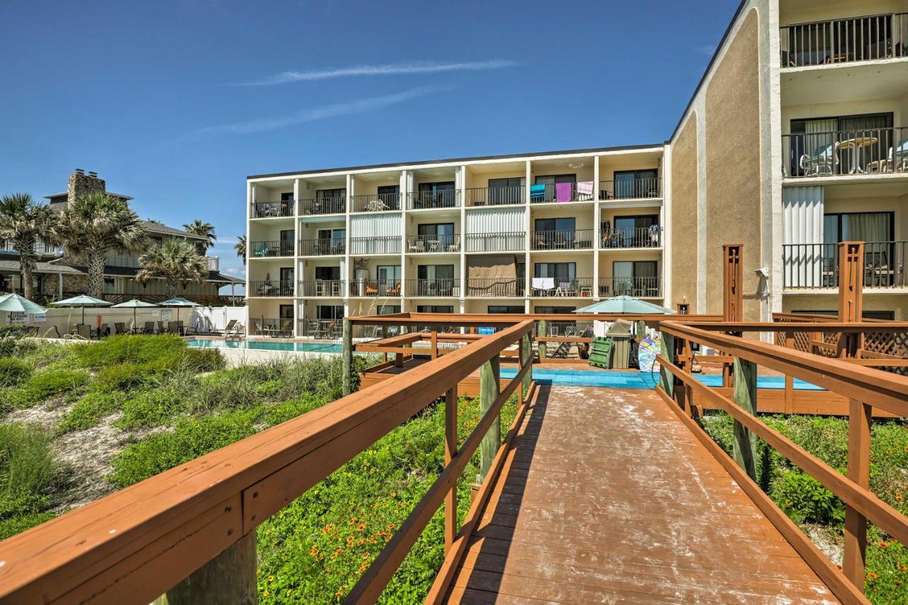 Oceanfront St Augustine Studio With Pool Access! セント・オーガスティン エクステリア 写真