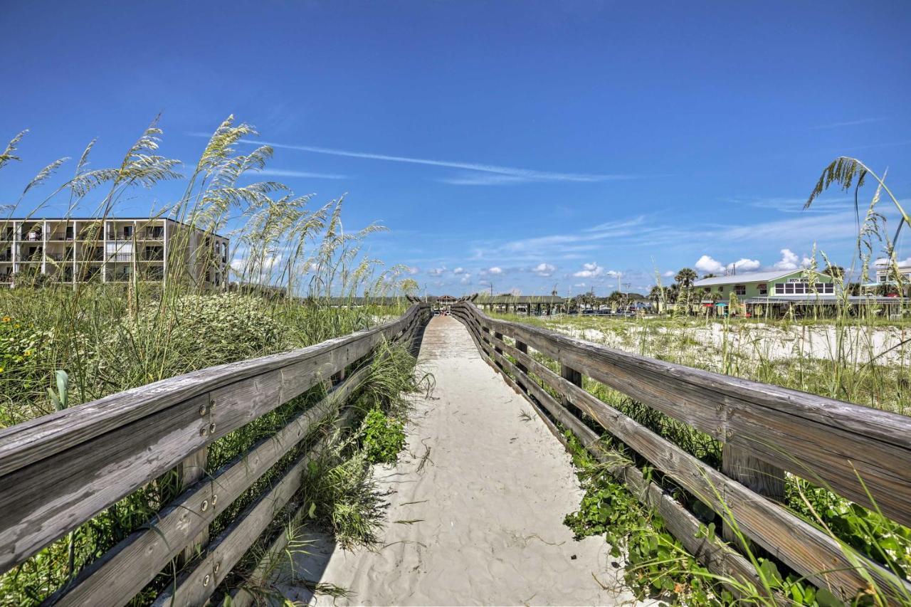 Oceanfront St Augustine Studio With Pool Access! セント・オーガスティン エクステリア 写真