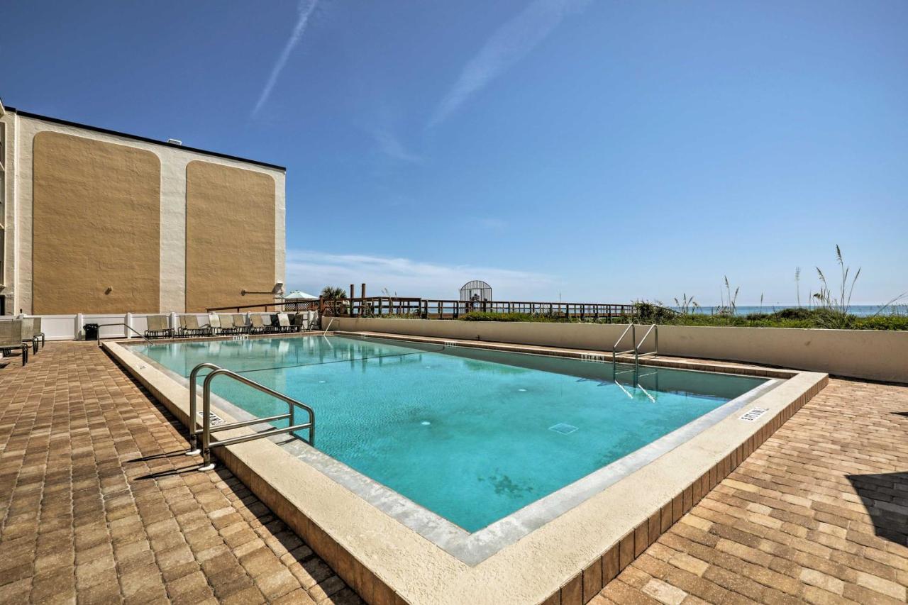 Oceanfront St Augustine Studio With Pool Access! セント・オーガスティン エクステリア 写真