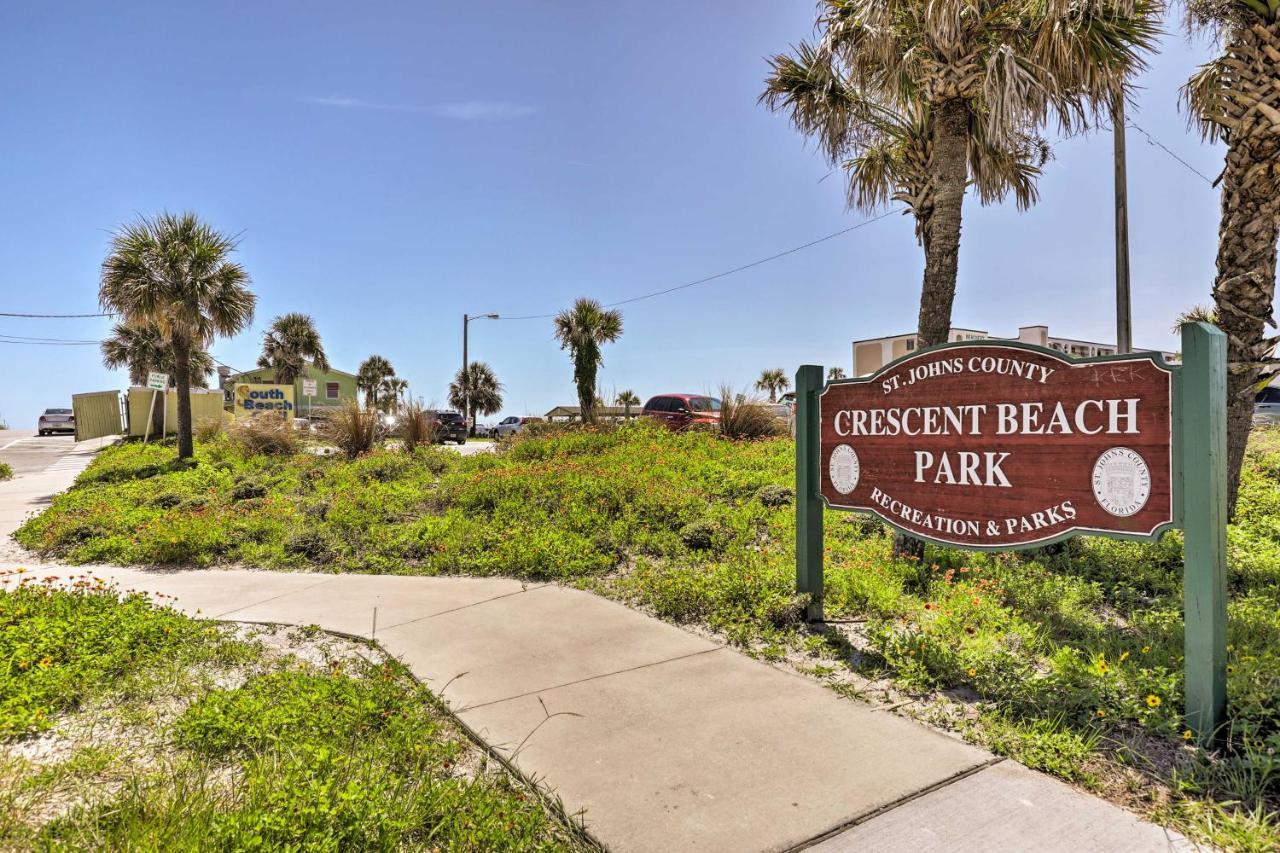Oceanfront St Augustine Studio With Pool Access! セント・オーガスティン エクステリア 写真